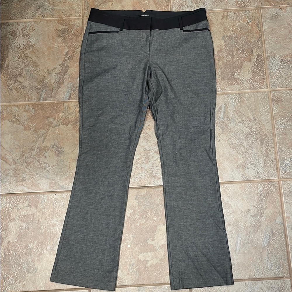 Express Columnist Gray Dress Pants